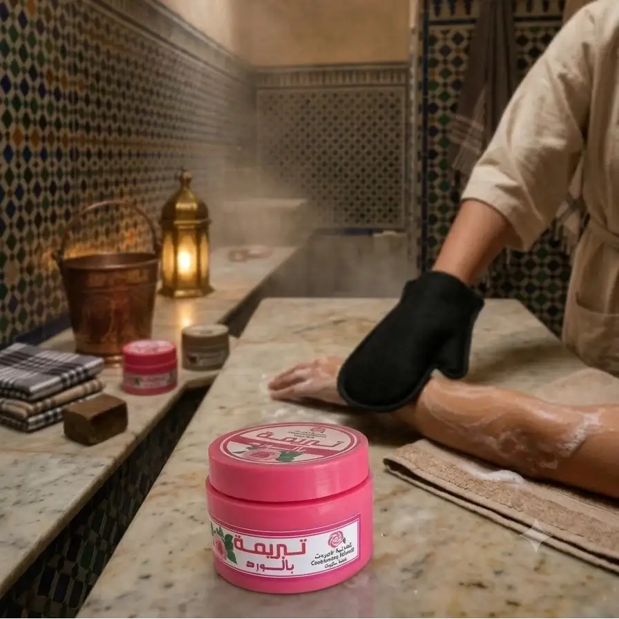 Tabrima marocaine Masque à la rose