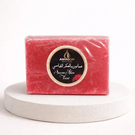 Savon à l’Aker Fassi 100g Le Secret de l'Éclat Éternel