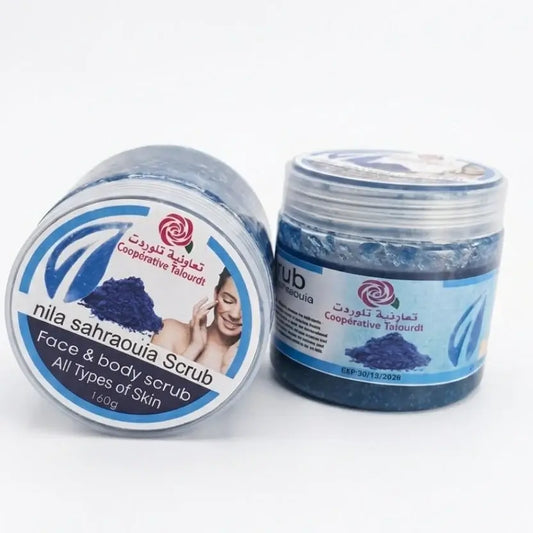 Scub au Nila bleu gommage Nila 200g amagor