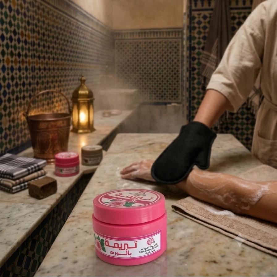 Tabrima marocaine Masque à la rose