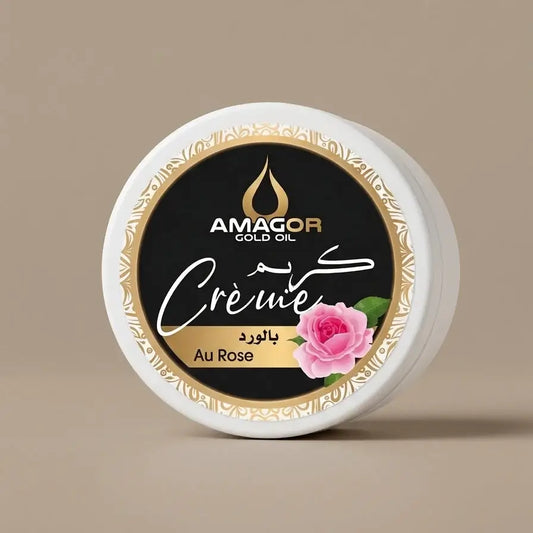 Crème hydratante à la rose 200g -Amagor